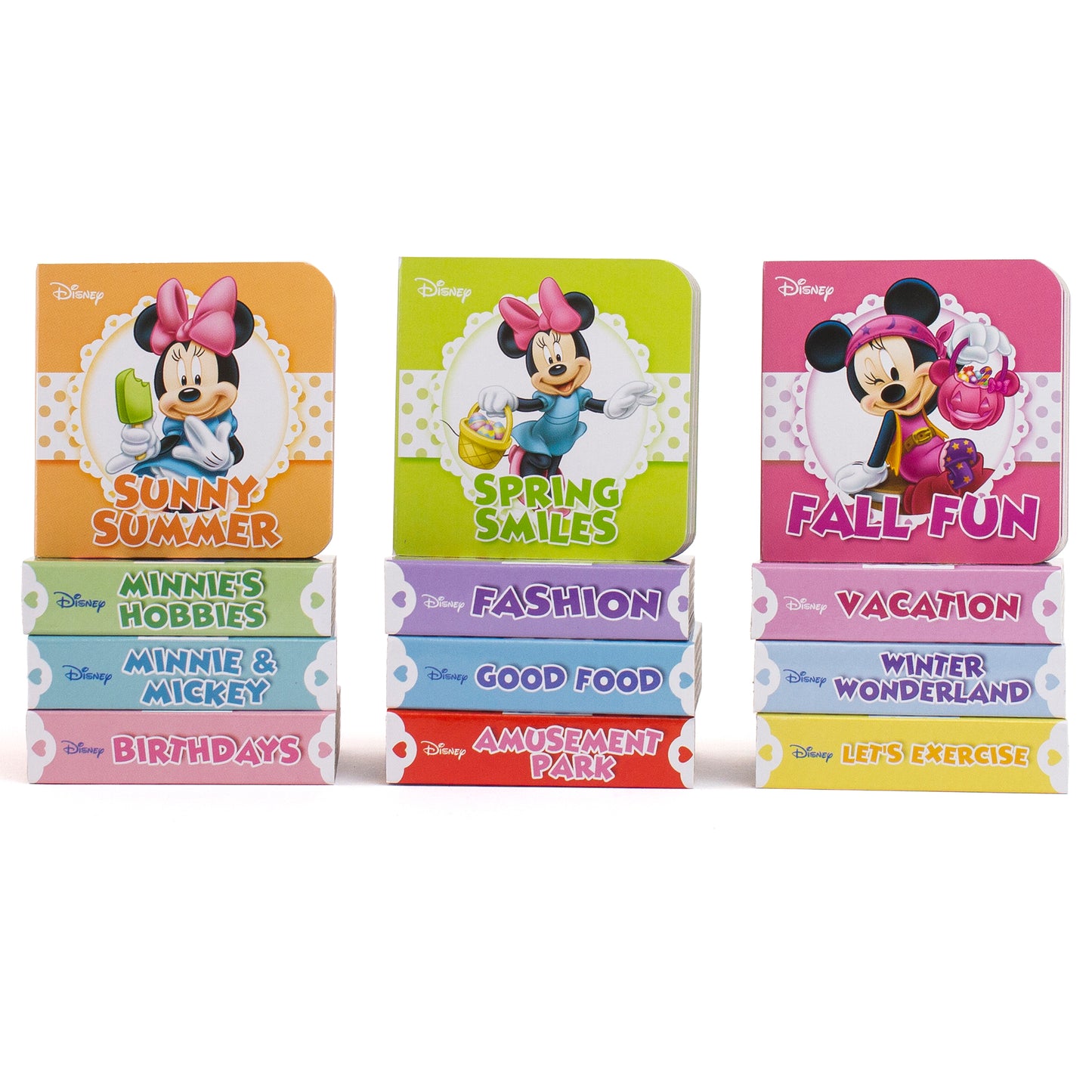 My First Library Minnie Mouse, 12 Books