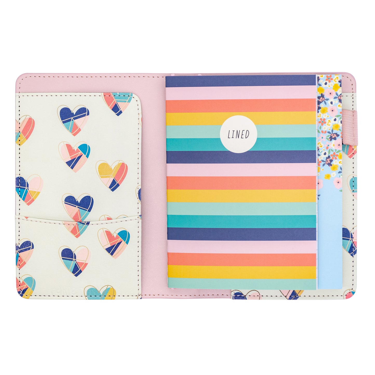 A6 Notebook and Passport Holder - Ballerina Pink