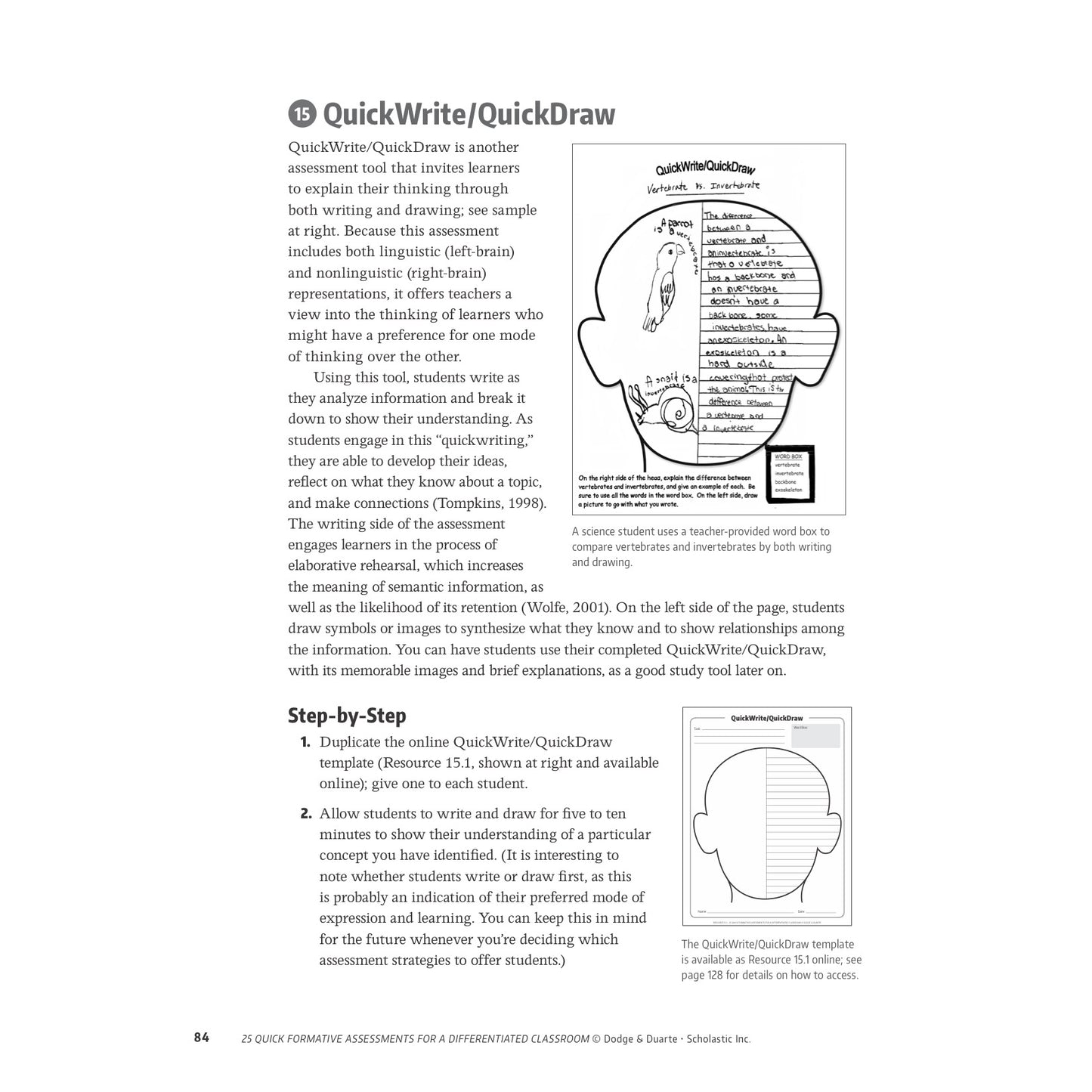 25 Quick Formative Assessments for a Differentiated Classroom, 2nd Edition