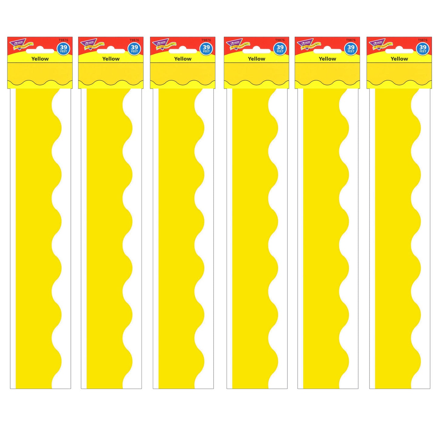 Yellow Terrific Trimmers®, 39 Feet Per Pack, 6 Packs