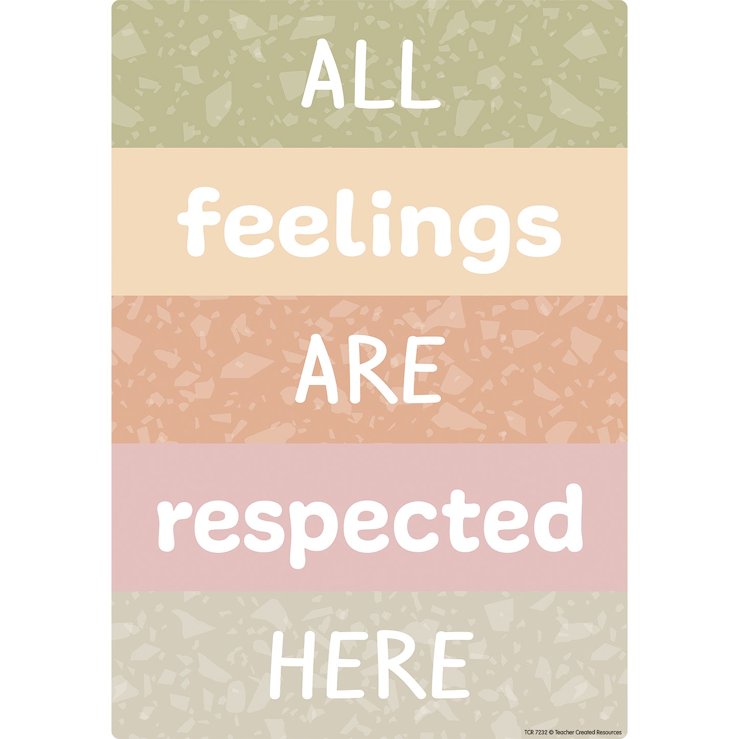 Terrazzo Tones Positive Practices Small Poster Pack, Pack of 12