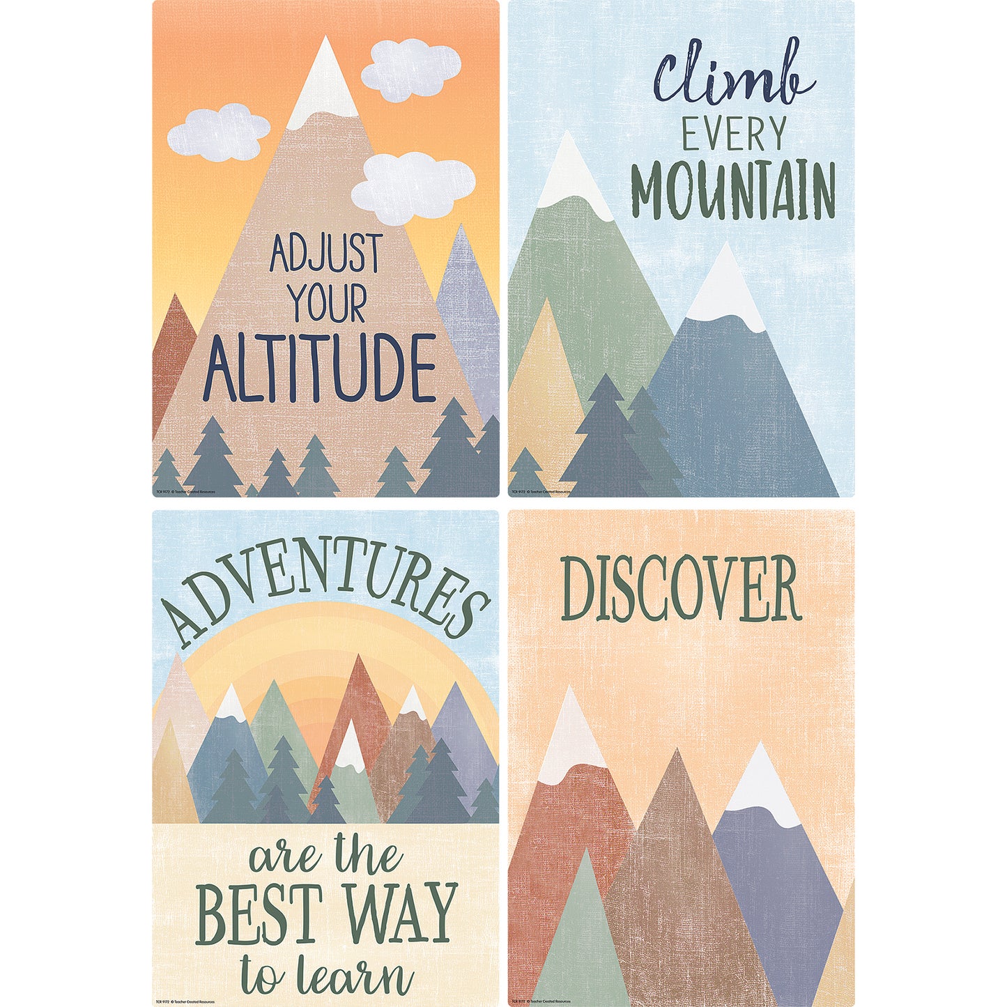 Moving Mountains Small Poster Pack, 12 Posters