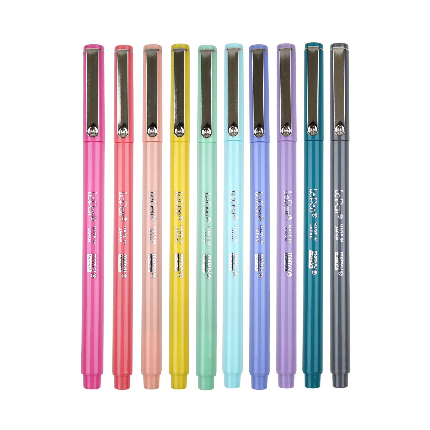 Uchida Lepen Pastel, 10 Colors (UCH430010P)