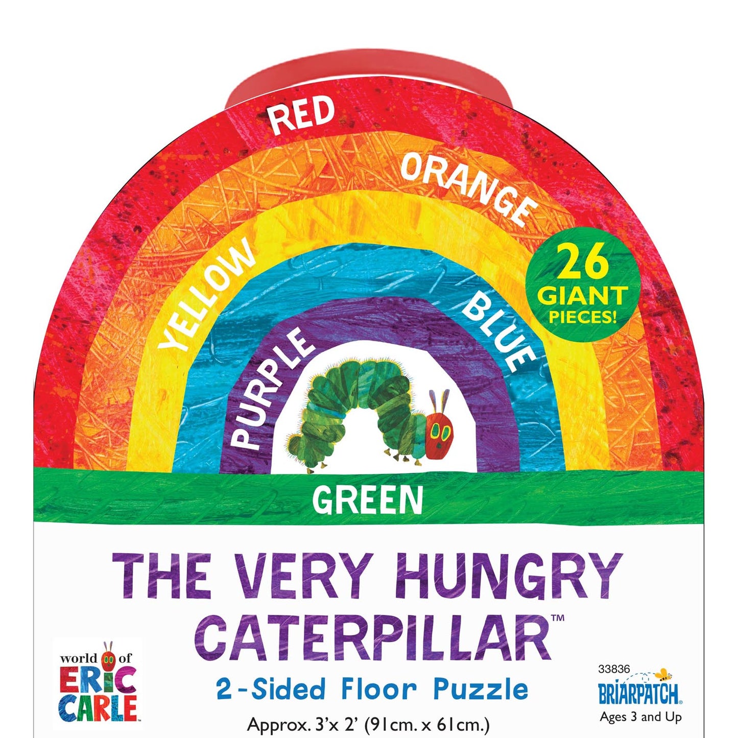 University Games The Very Hungry Caterpillar Floor Puzzle, The World of Eric Carle (UG-33836)