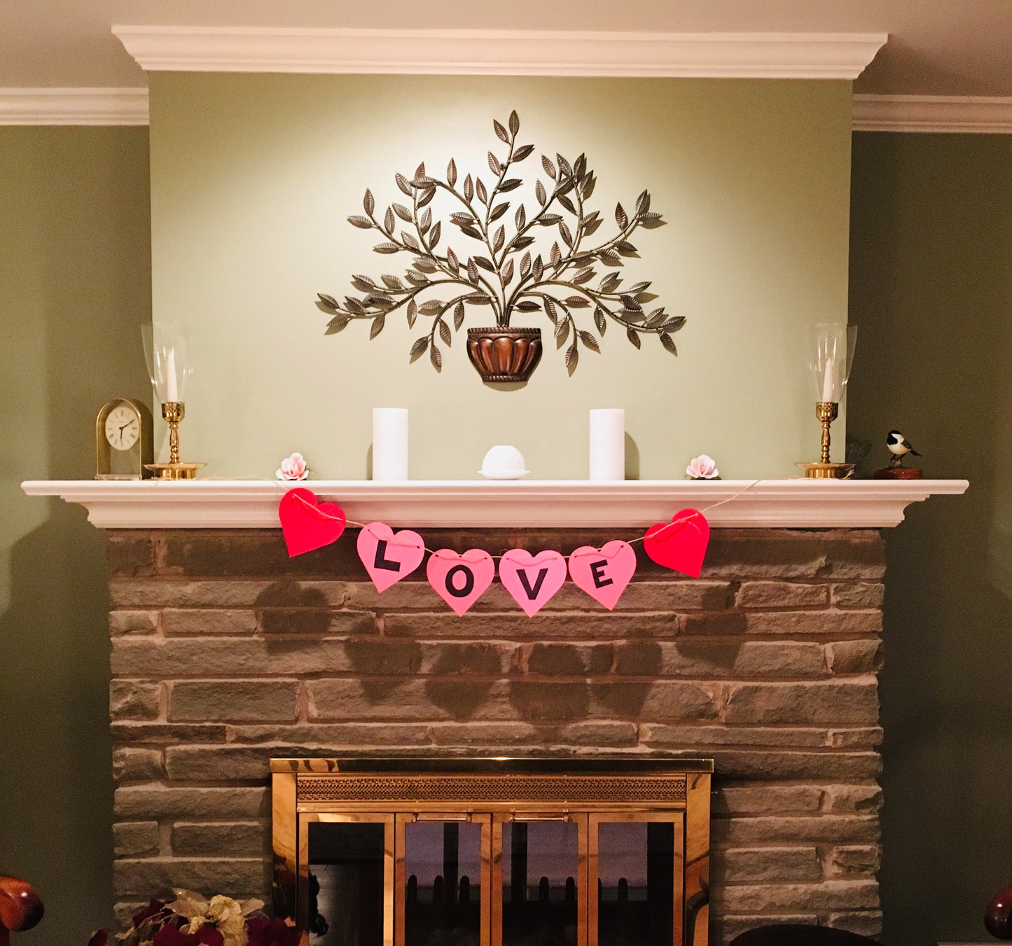 SHAPES ETC. Large Tri Color Creative Foam Cut-Outs - Heart