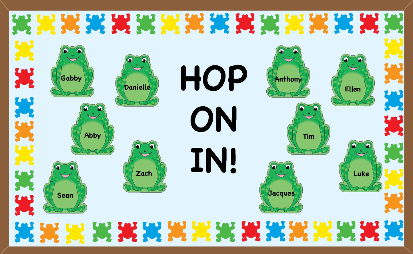 SHAPES ETC. Small Assorted Cut-Out - Frog