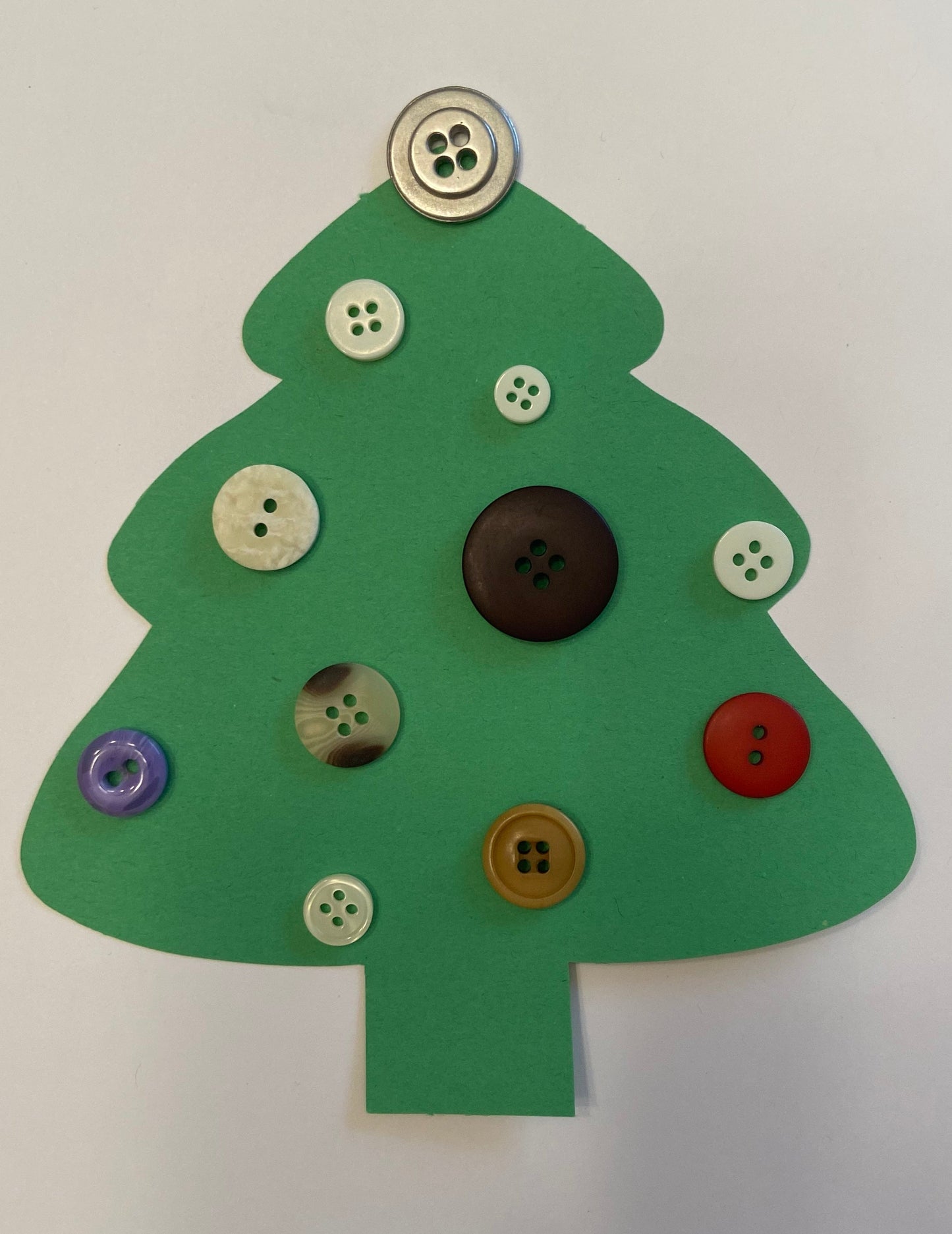 SHAPES ETC. Large Single Color Cut-Out - Evergreen