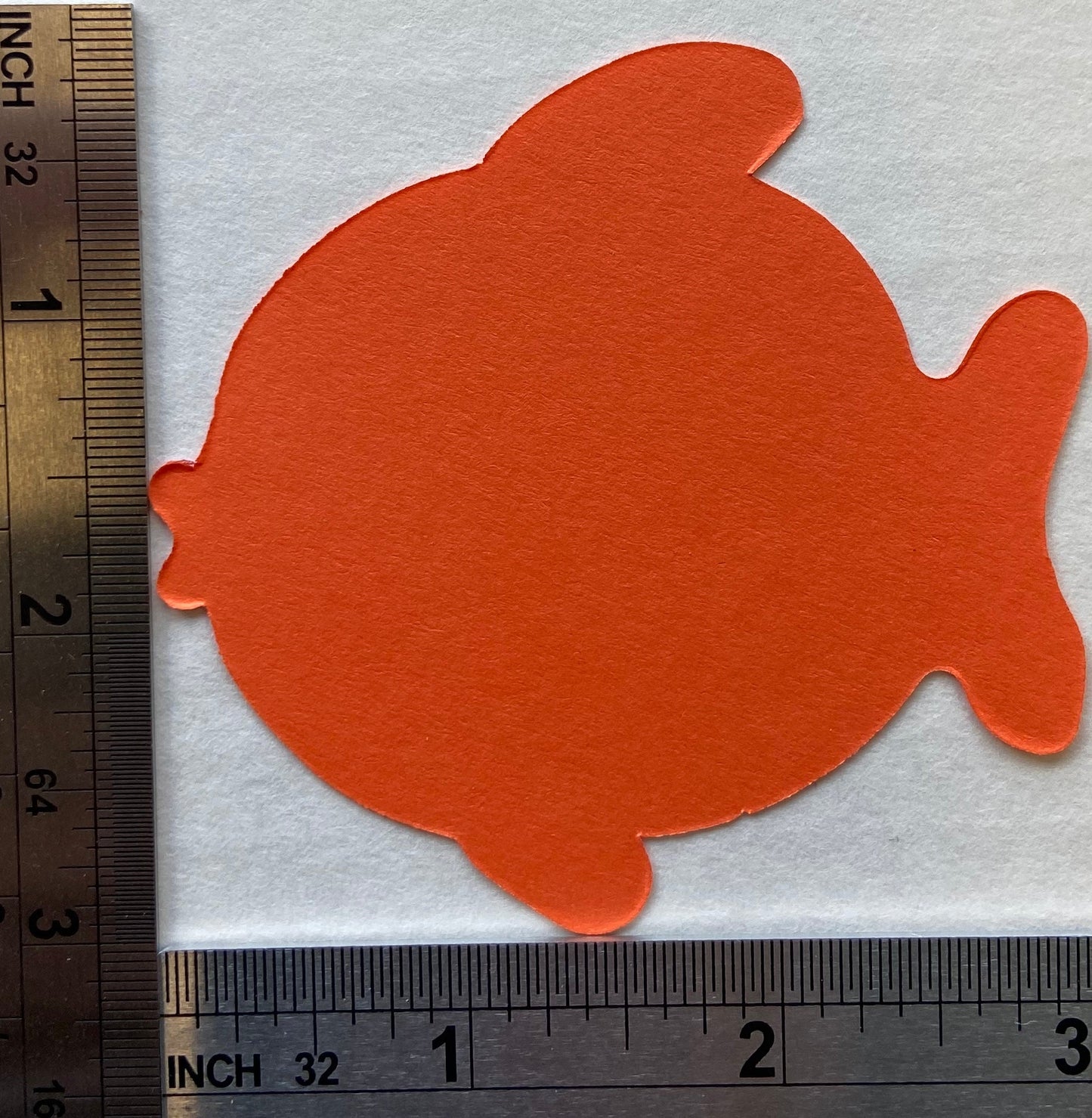 SHAPES ETC. Small Single Color Cut-Out - Fish
