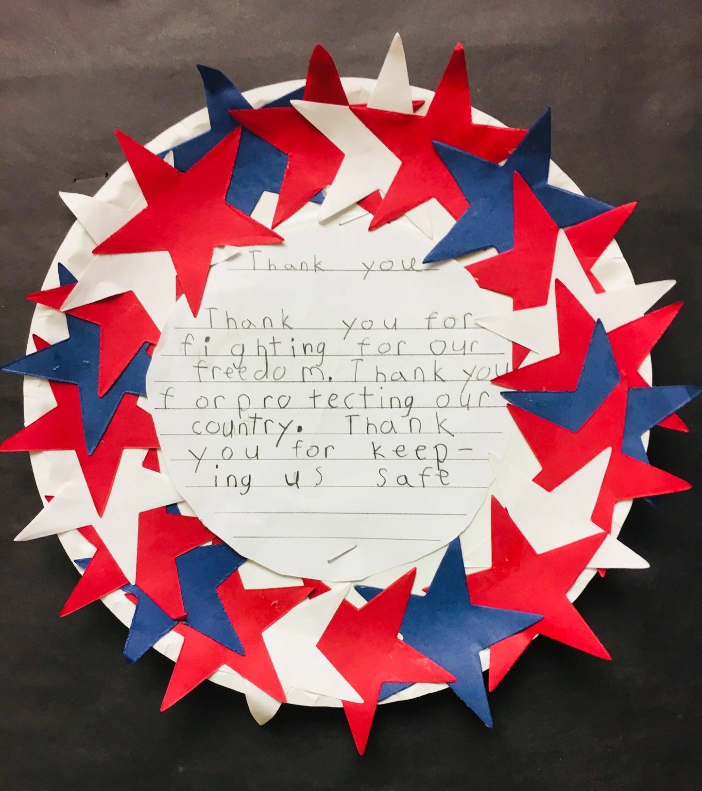 SHAPES ETC. Star Tri-Color Creative Cut-Outs- 3”