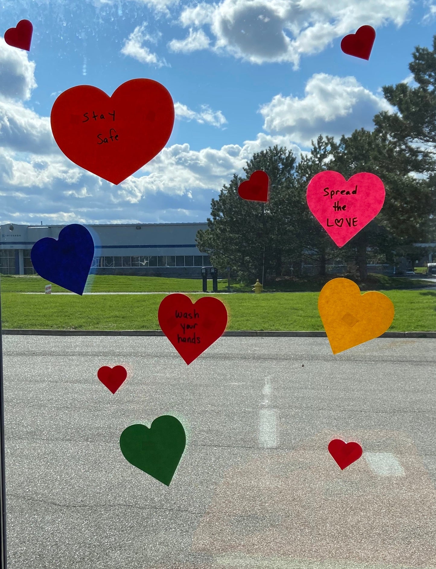 SHAPES ETC. Large Single Color Cut-Out - Heart