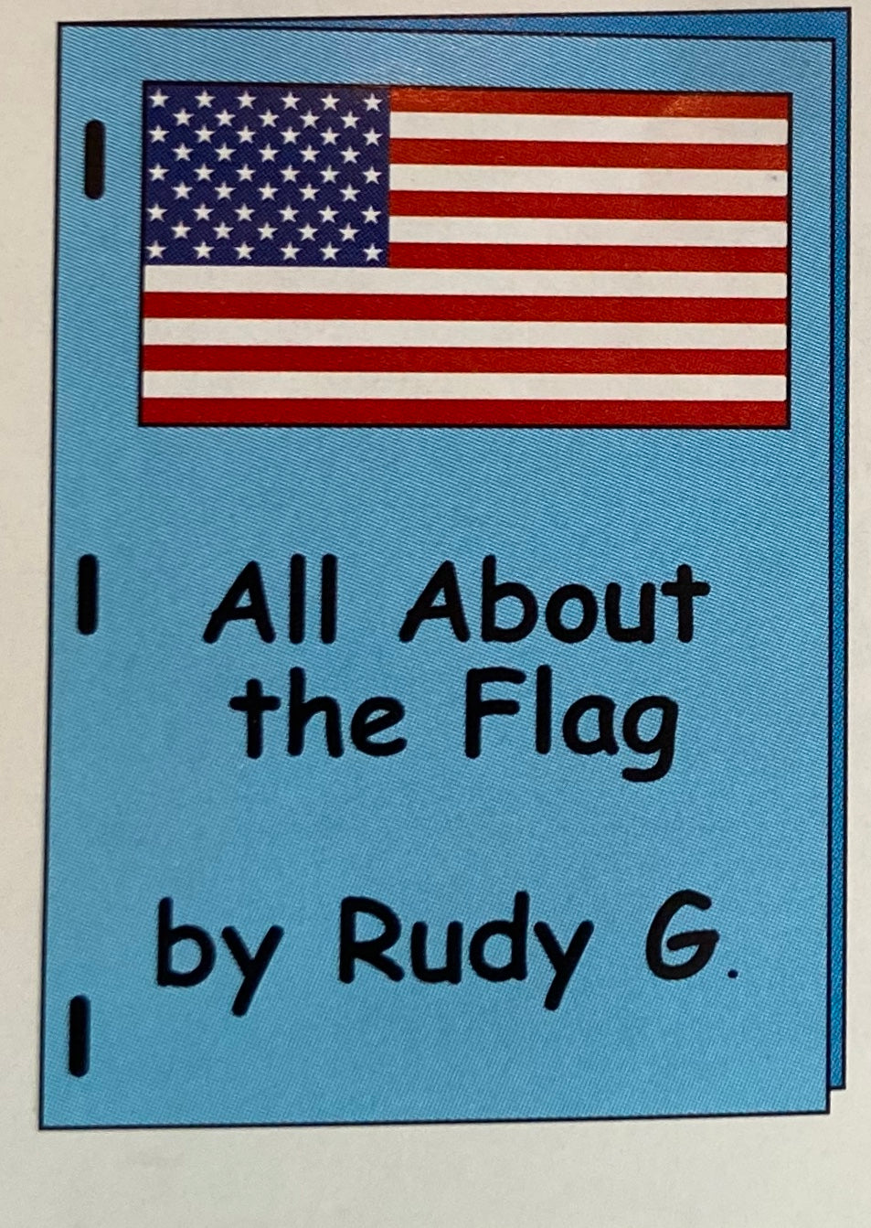SHAPES ETC. Mini Notepad - Flag