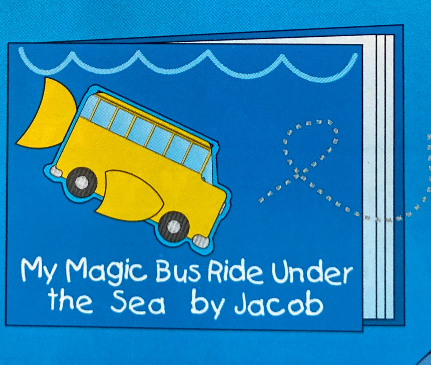 SHAPES ETC. Mini Notepad - School Bus