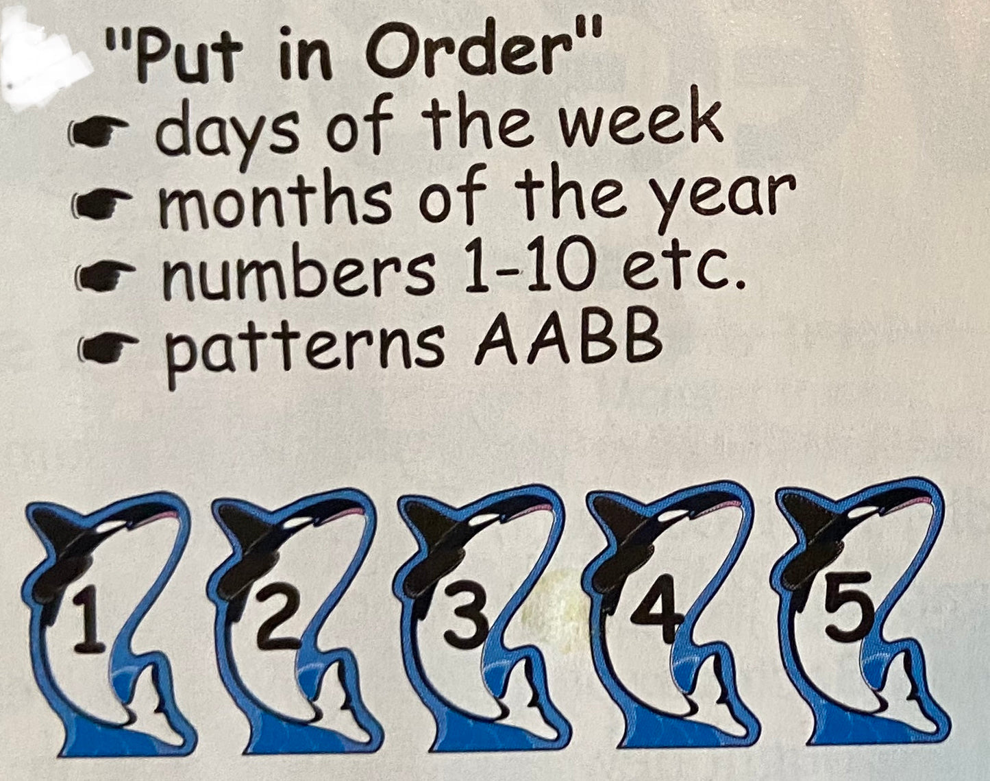 SHAPES ETC. Large Notepad - Killer Whale