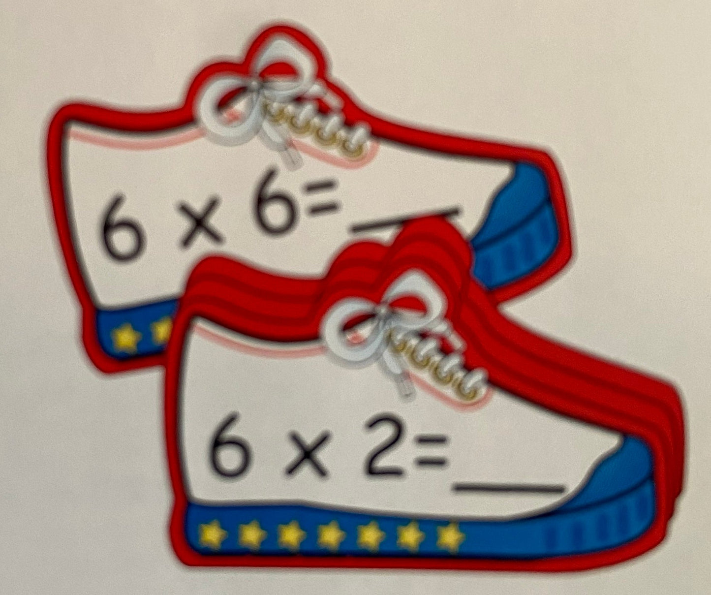 SHAPES ETC. Mini Notepad - Sneaker
