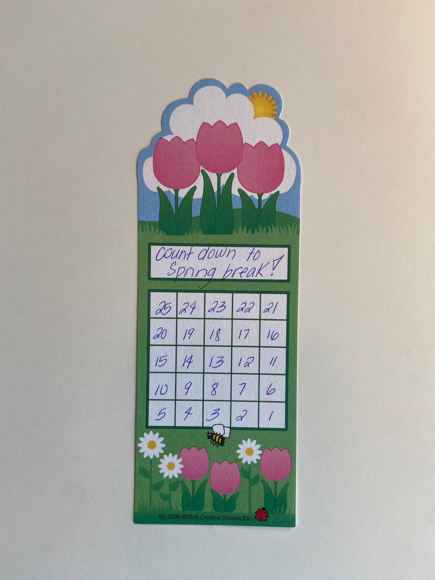 SHAPES ETC. Incentive Sticker Set - Spring Flowers