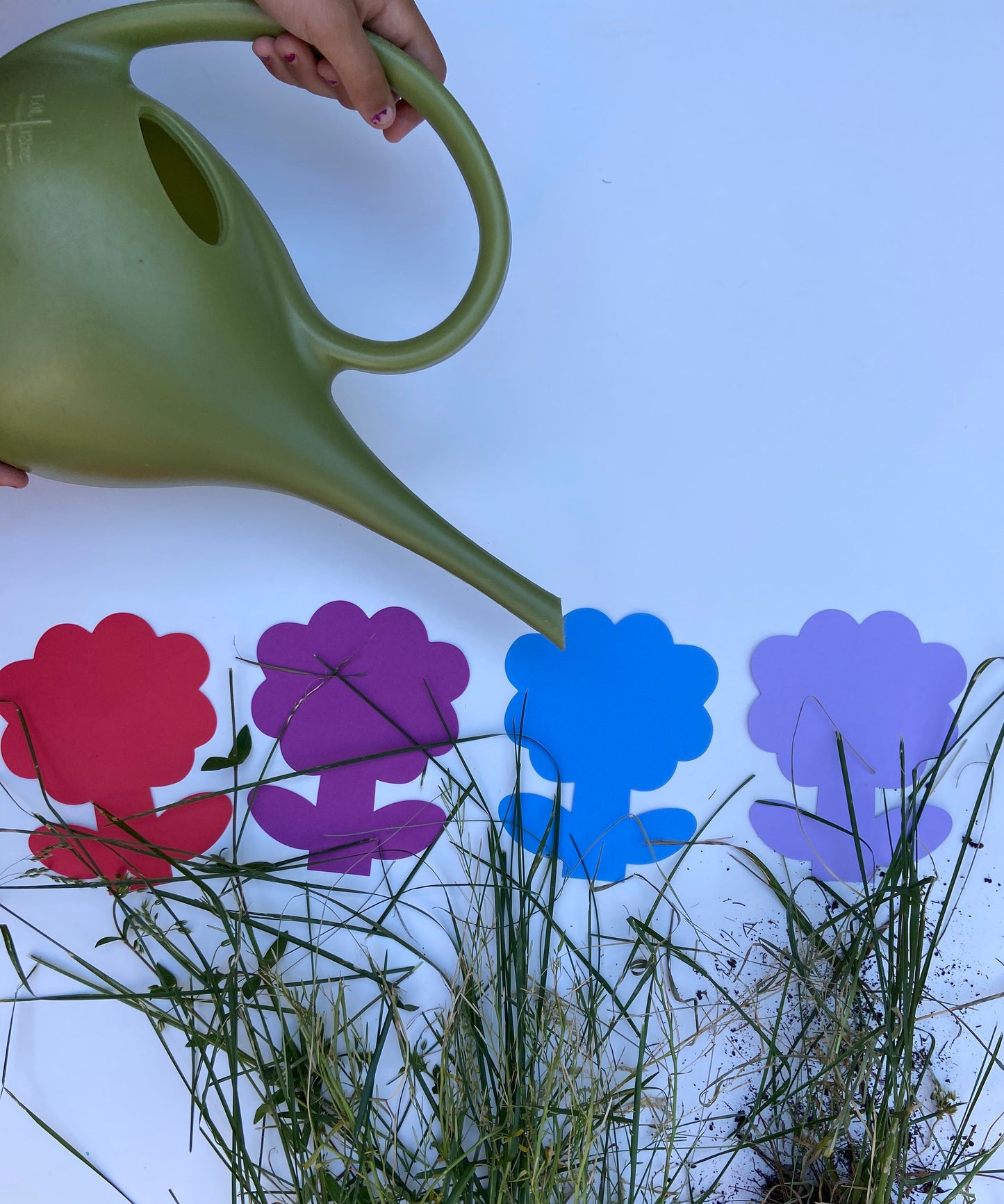 SHAPES ETC. Flower Assorted Color Creative Cut-Outs- 5.5"
