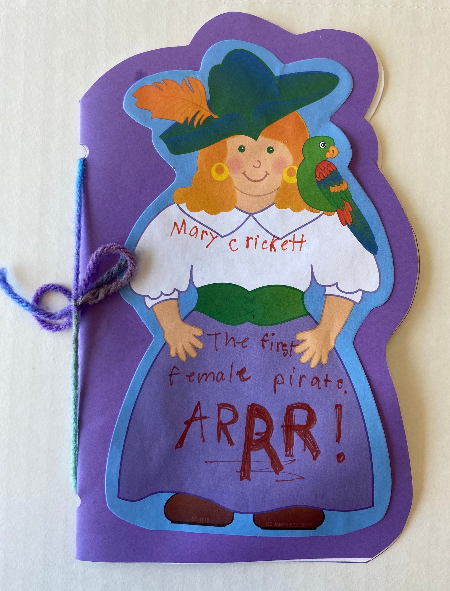 SHAPES ETC. Mini Notepad Set - Pirate