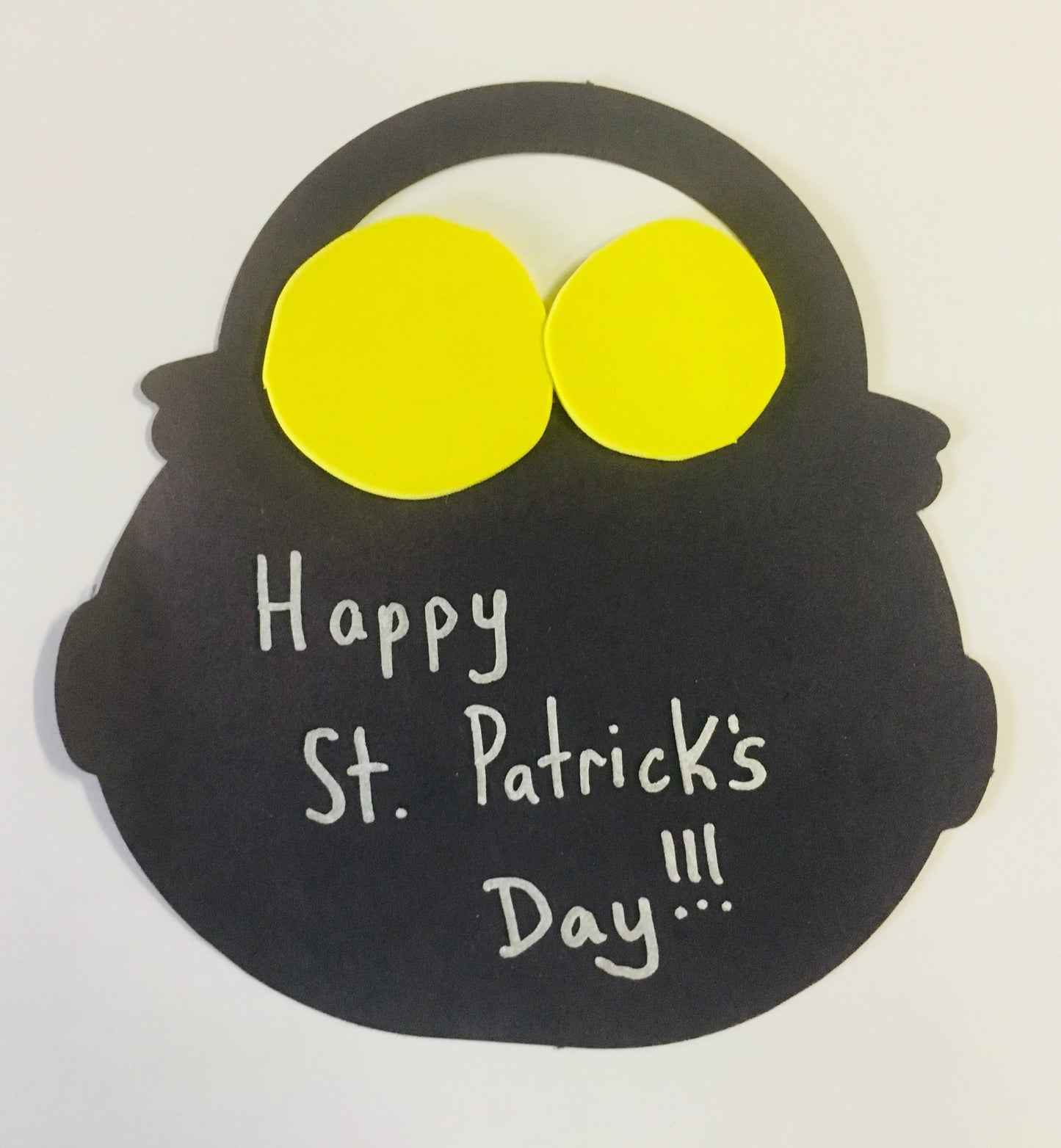 SHAPES ETC. Large Single Color Creative Foam Cut-Outs - Kettle