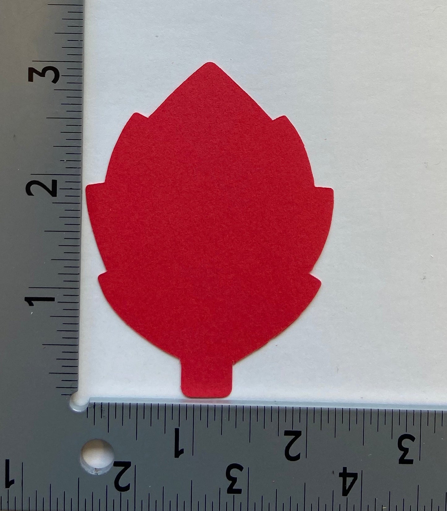 SHAPES ETC. Leaf Tri-Color Creative Cut-Outs- 3"