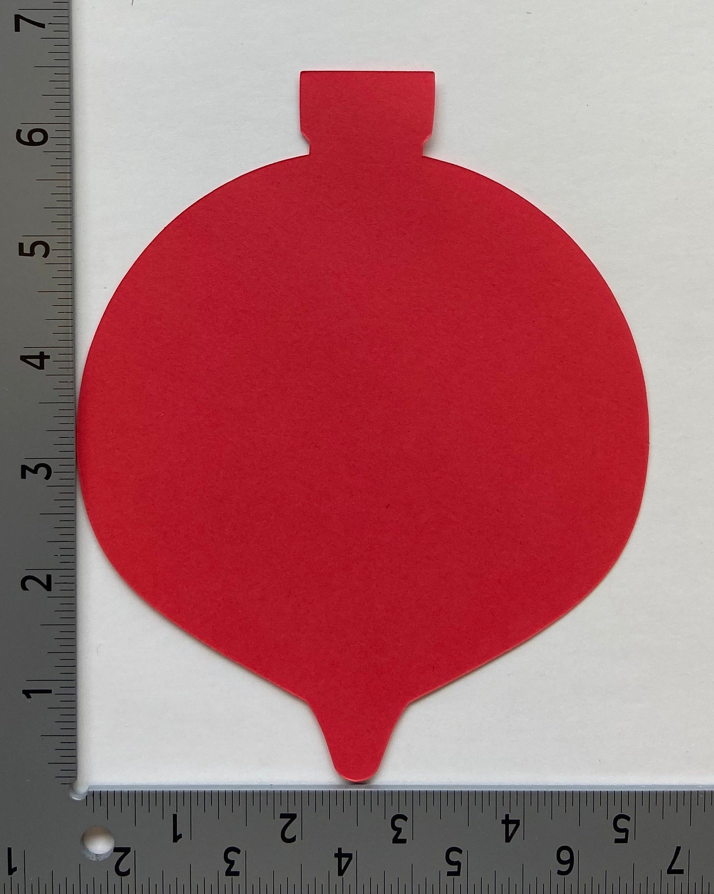 SHAPES ETC. Ornament Assorted Color Creative Cut-Outs- 5.5"