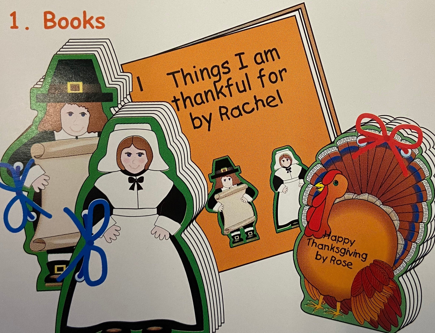 SHAPES ETC. Mini Notepad Set - Thanksgiving