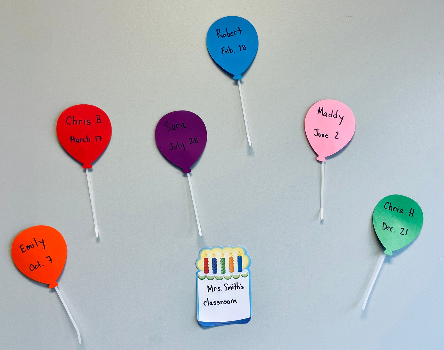 SHAPES ETC. Large Single Color Cut-Out - Balloon