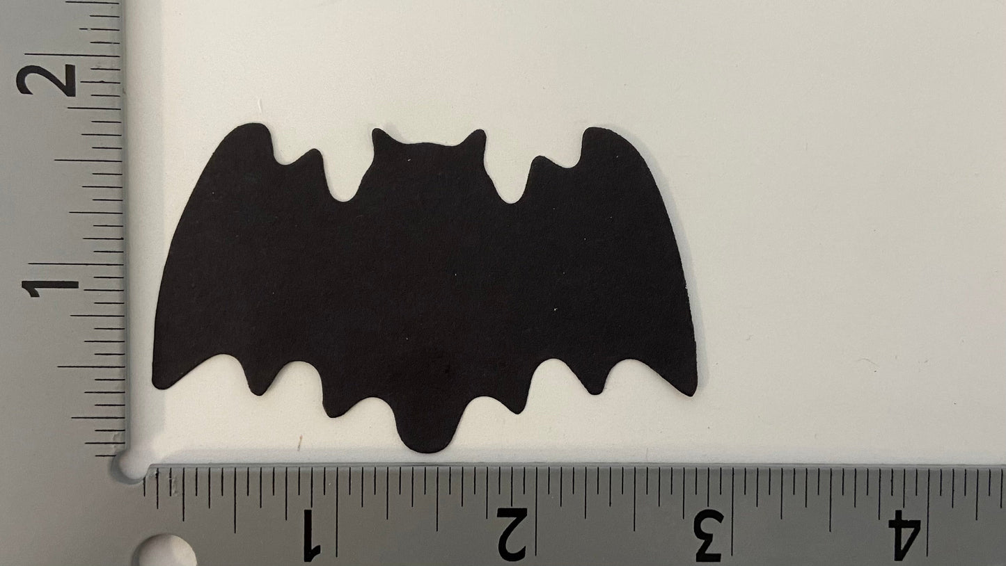 SHAPES ETC. Small Single Color Cut-Out - Bat