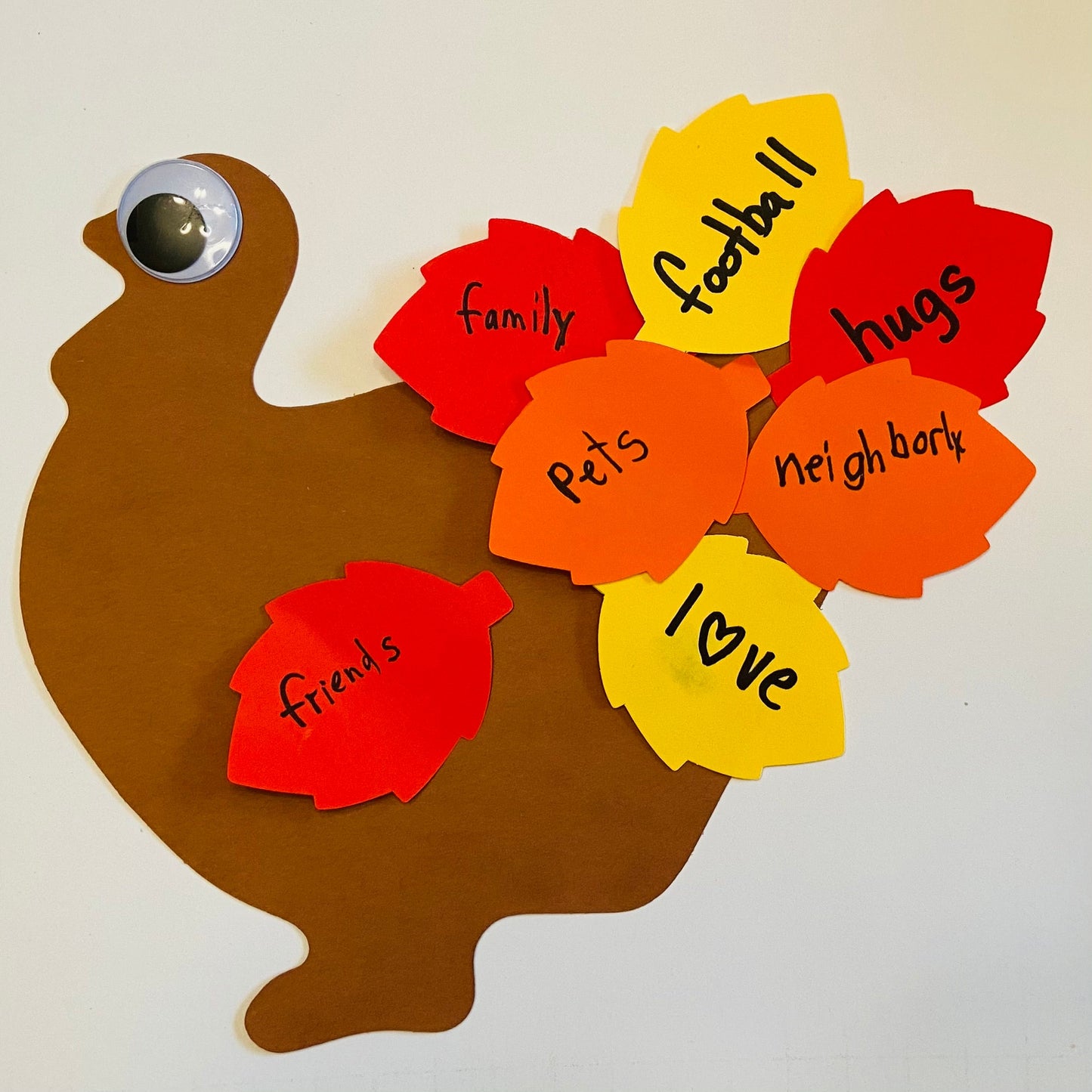 SHAPES ETC. Leaf Assorted Color Creative Cut-Outs- 3"