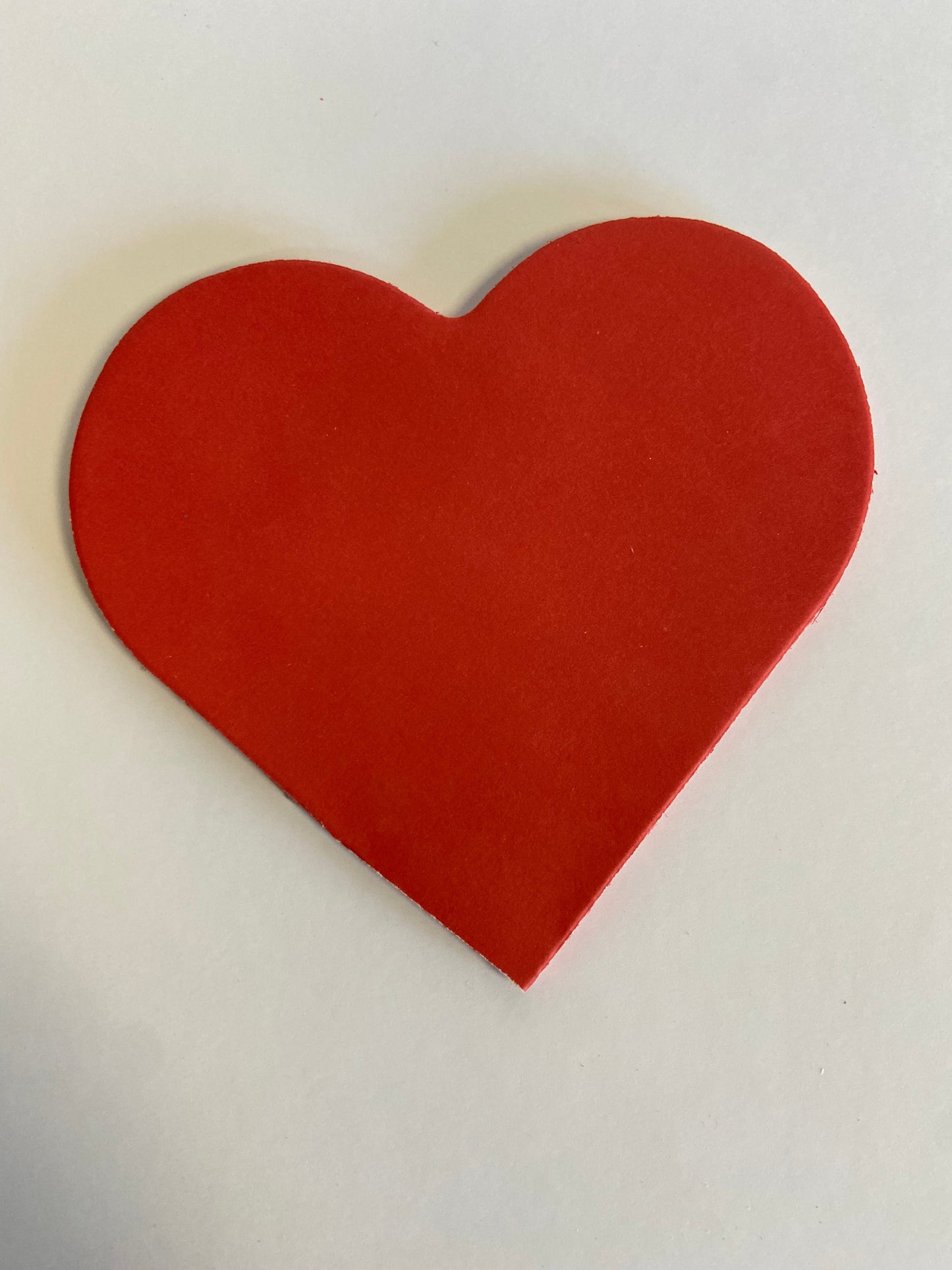 SHAPES ETC. Large Notepad - Heart