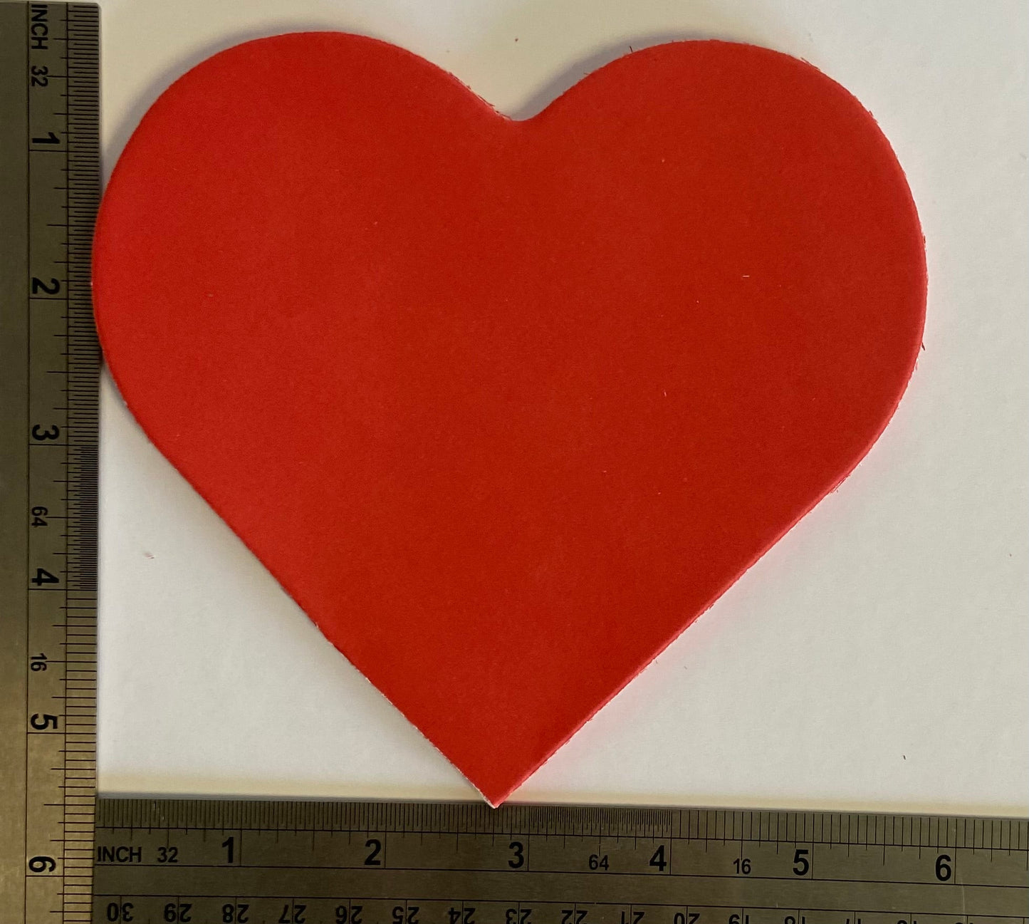 SHAPES ETC. Large Notepad - Heart