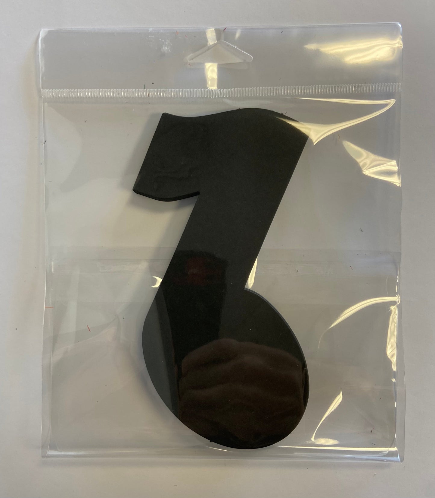 SHAPES ETC. Small Single Color Cut-Out - Music Note