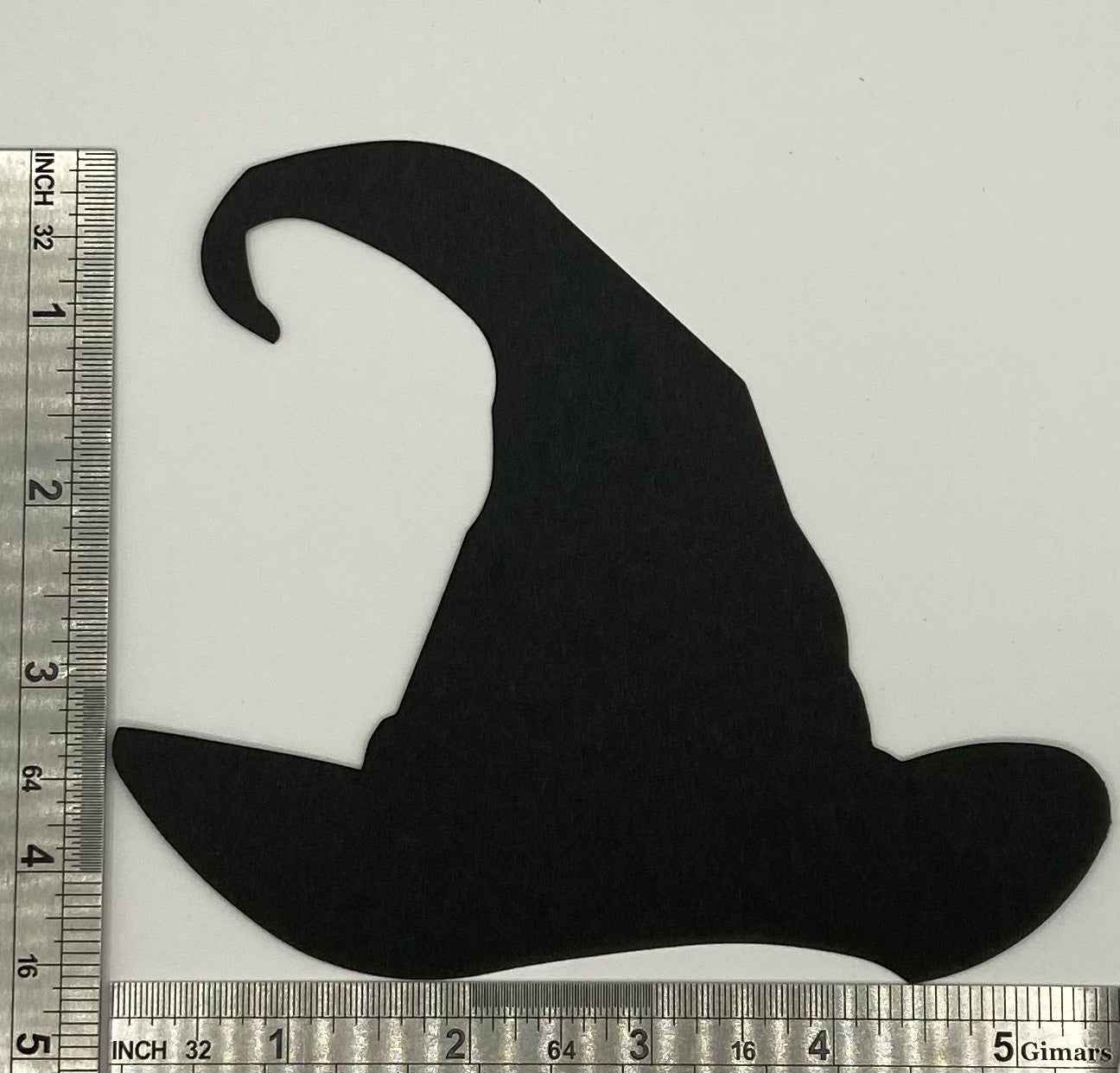 SHAPES ETC. Large Single Color Cut-Out - Witch Hat