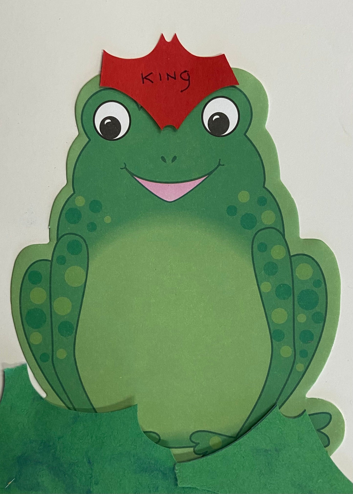 SHAPES ETC. Large Notepad - Frog