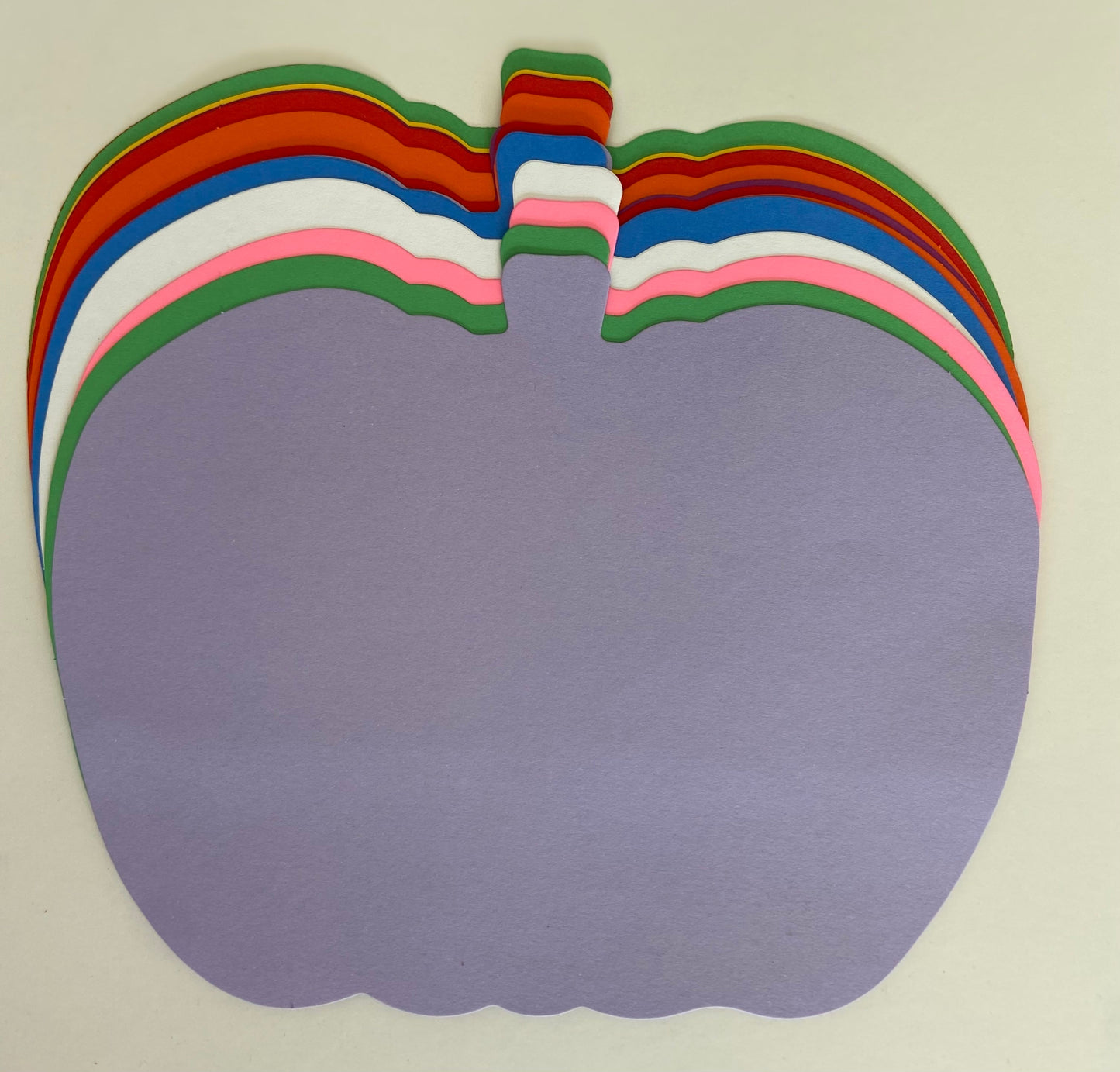 SHAPES ETC. Pumpkin Assorted Color Super Cut-Outs- 8” x 10”