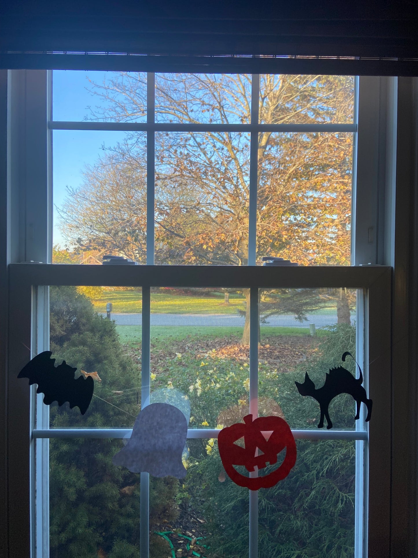 SHAPES ETC. Large Single Color Cut-Out - Jack O Lantern