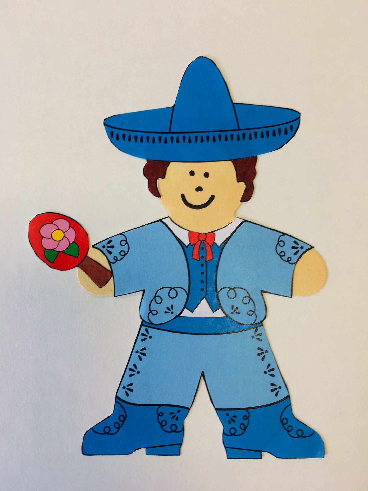 SHAPES ETC. Person Multicultural Creative Cut-Outs- 5.5”