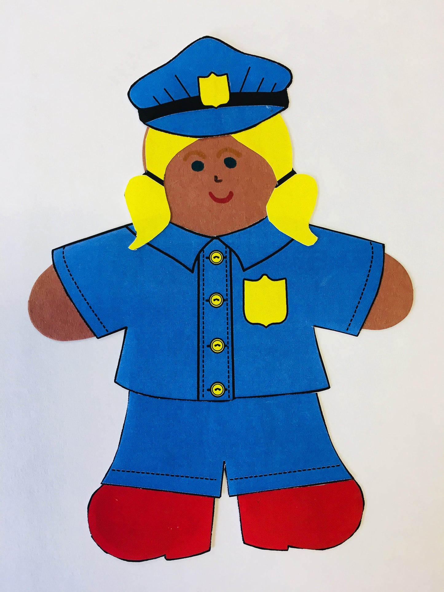 SHAPES ETC. Person Multicultural Creative Cut-Outs- 5.5”