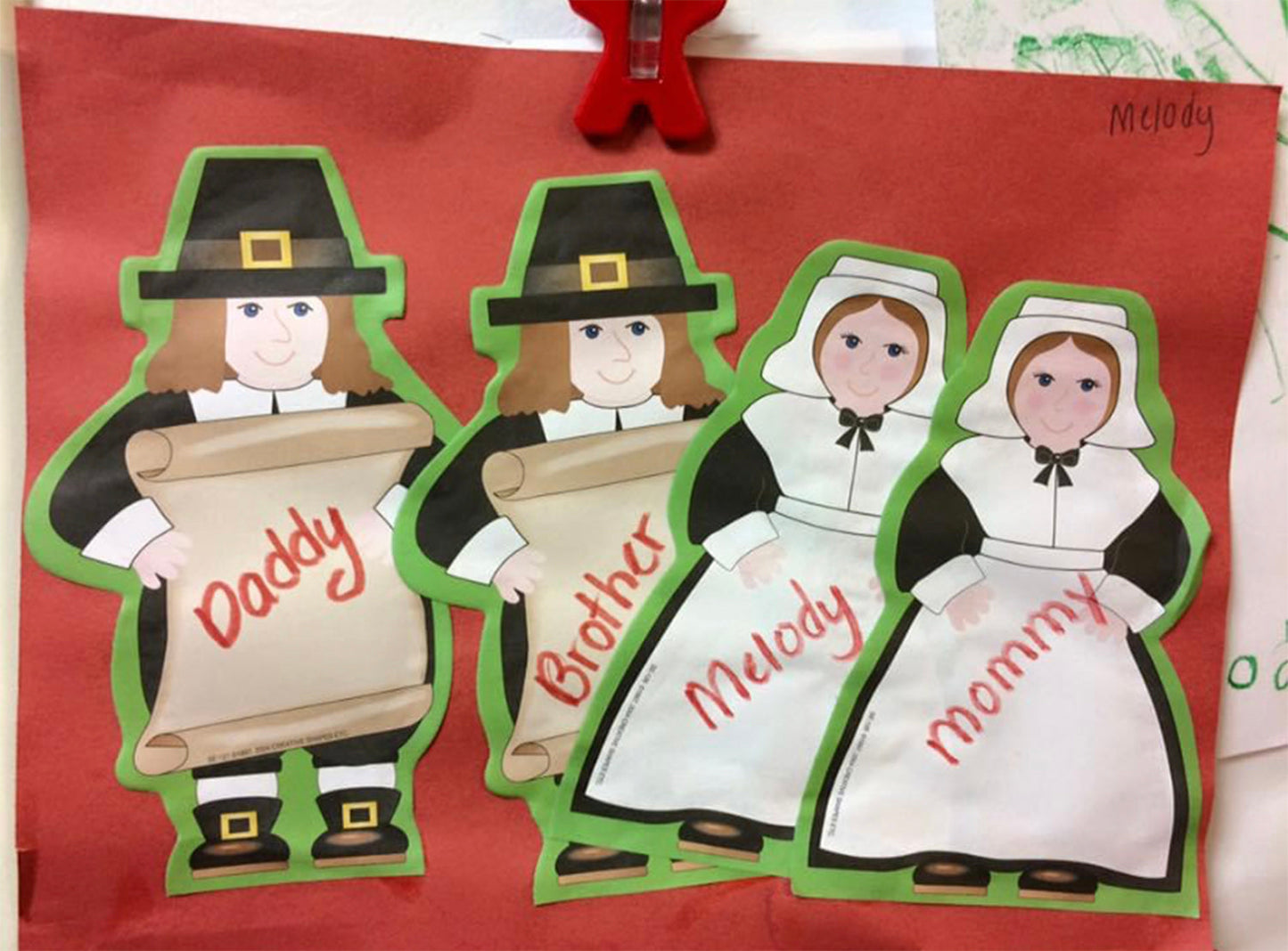 SHAPES ETC. Mini Notepad - Pilgrim Girl