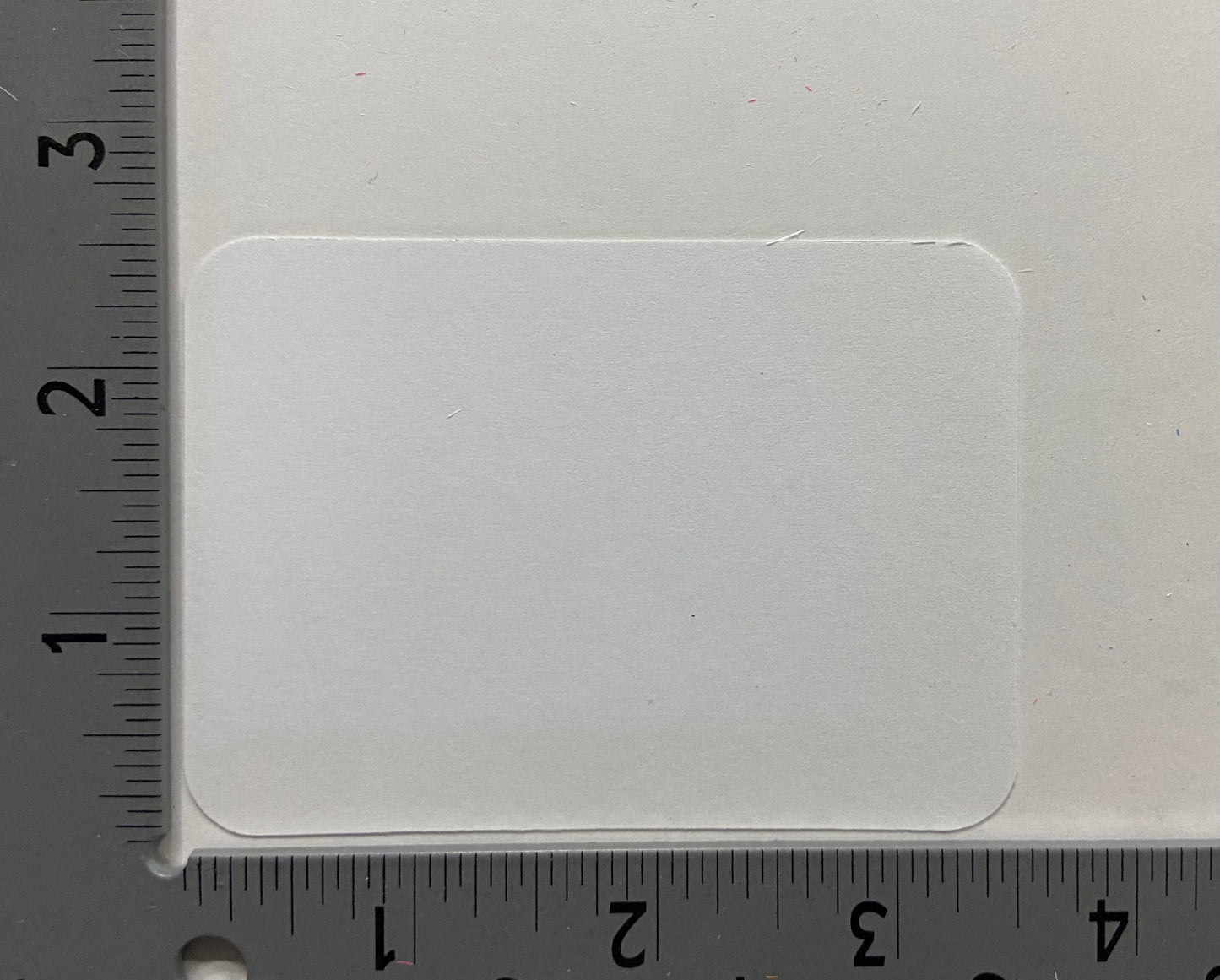 SHAPES ETC. Playing Cards - 2.5" x 3.5" Blank White