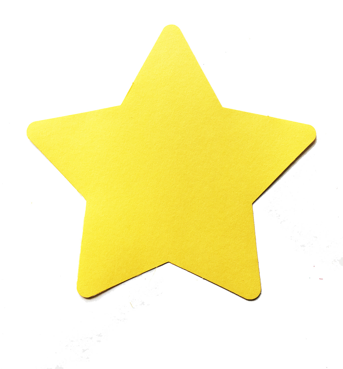 SHAPES ETC. Star Large Single-Color Creative Cut-Outs- 5.5"