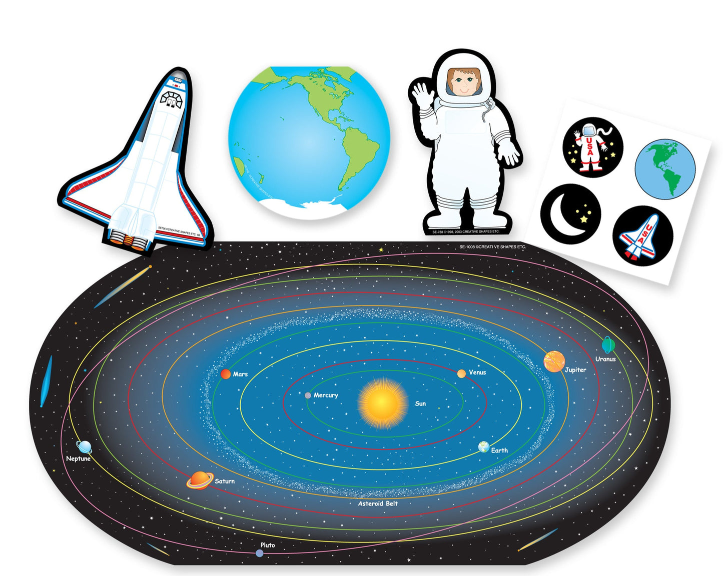 SHAPES ETC. Mini Activity Set - Space