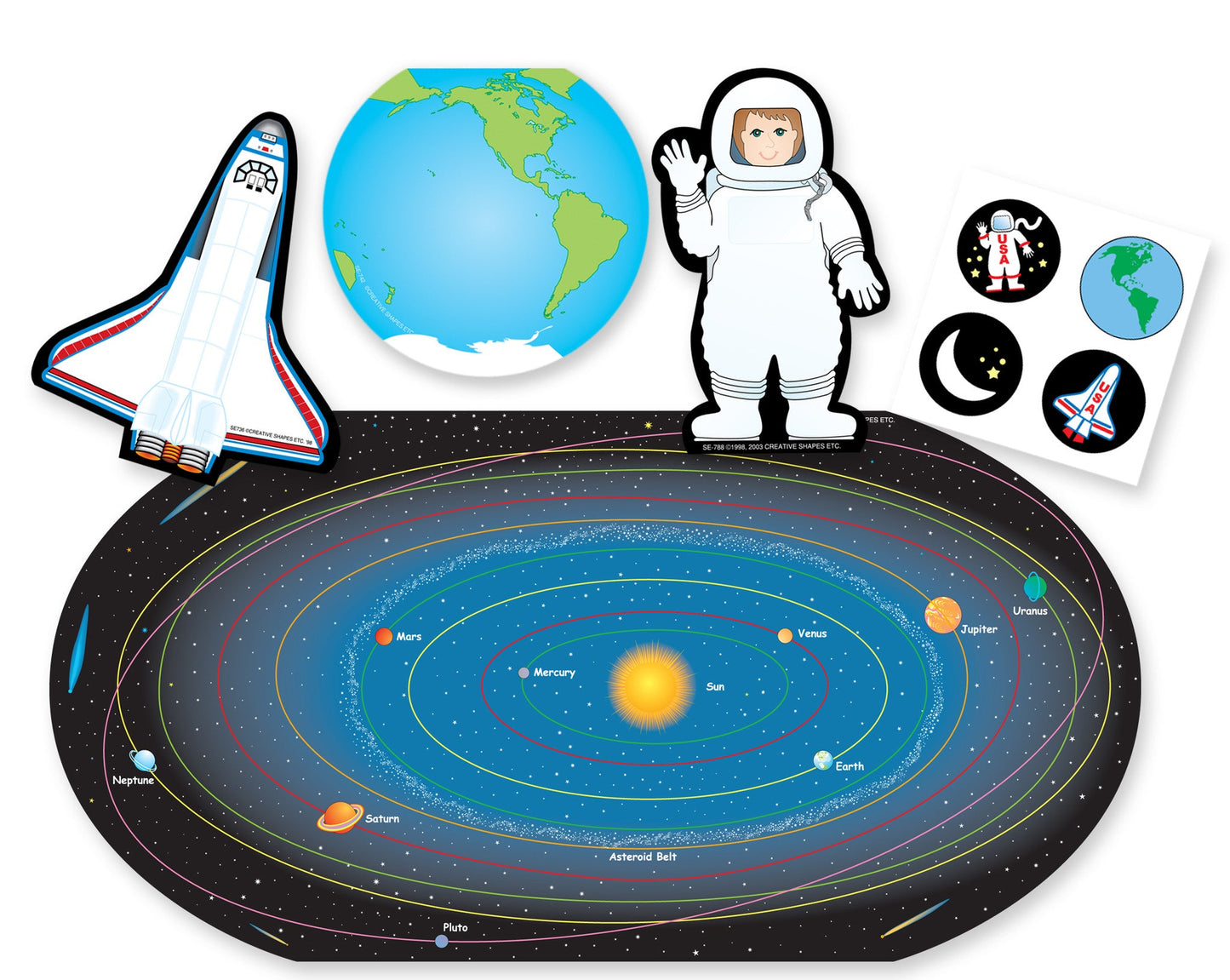 SHAPES ETC. Large Activity Set - SpaceSHAPES ETC.