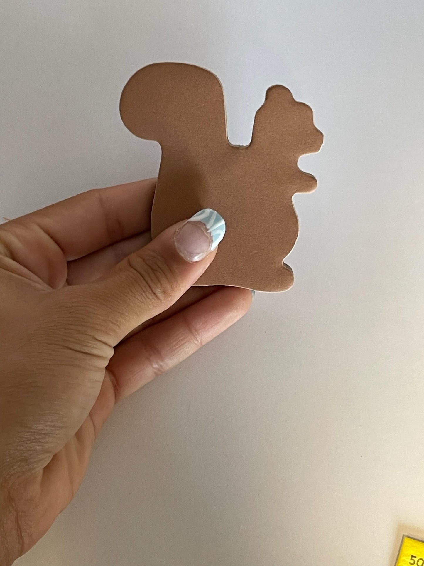 SHAPES ETC. Sticky Shape Notepad - Squirrel