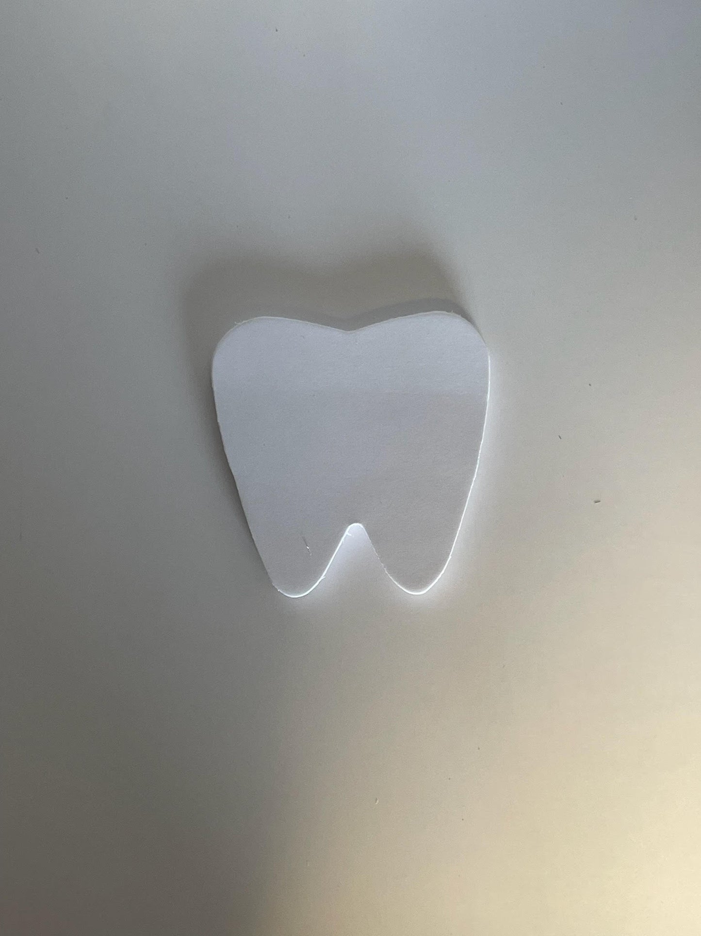SHAPES ETC. Sticky Shape Notepad - Tooth