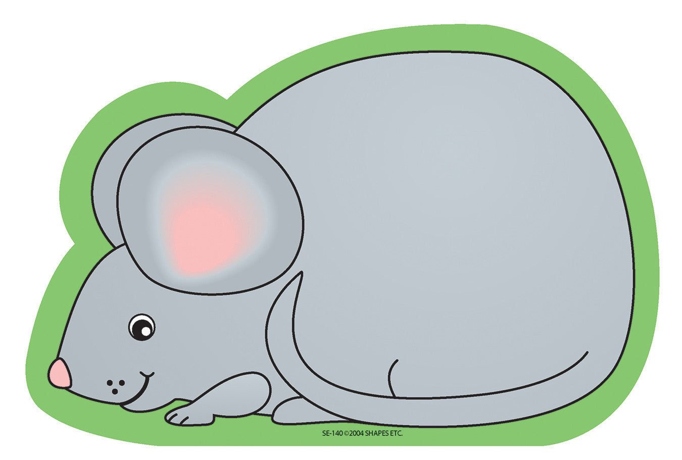 SHAPES ETC. Large Notepad - Mouse
