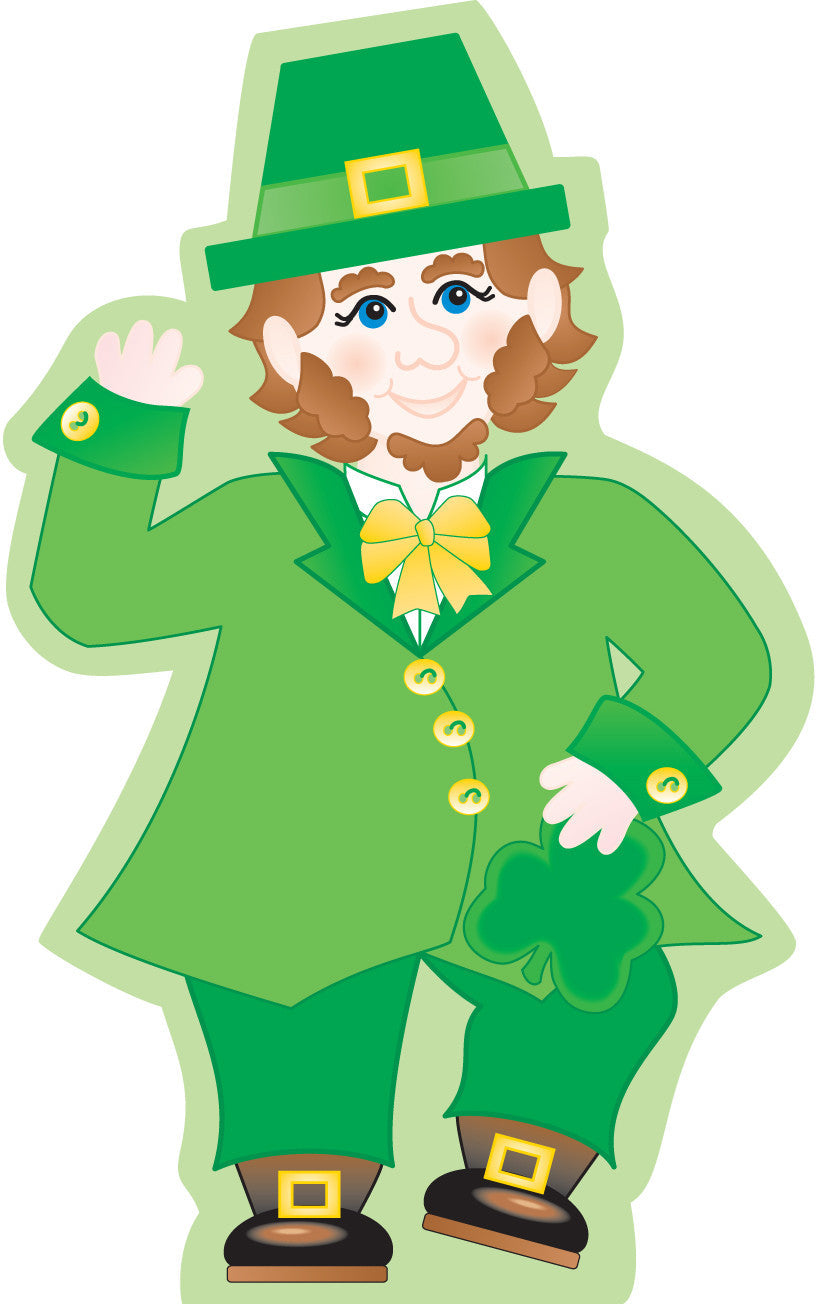 SHAPES ETC. Large Notepad - Leprechaun