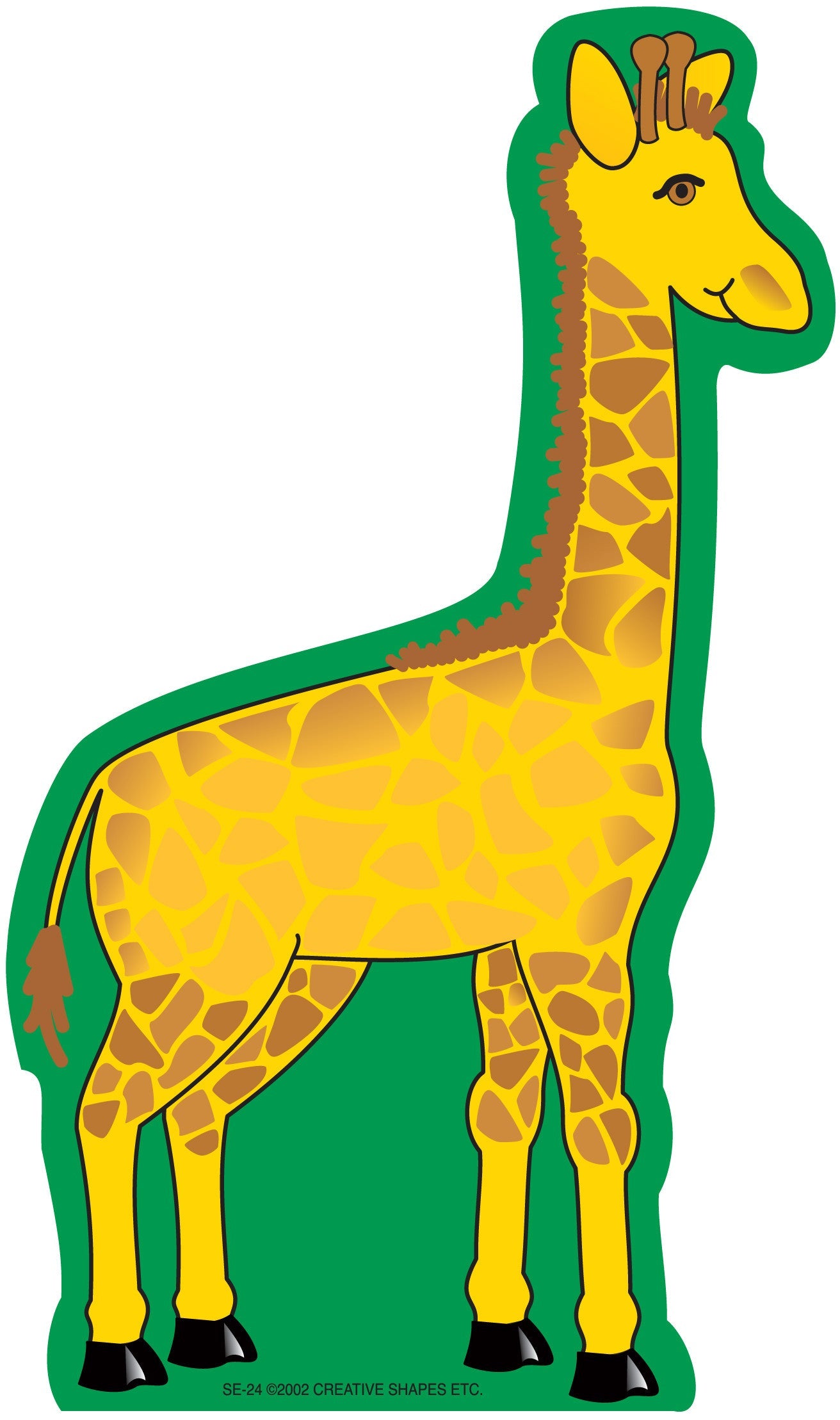 SHAPES ETC. Large Notepad - Giraffe