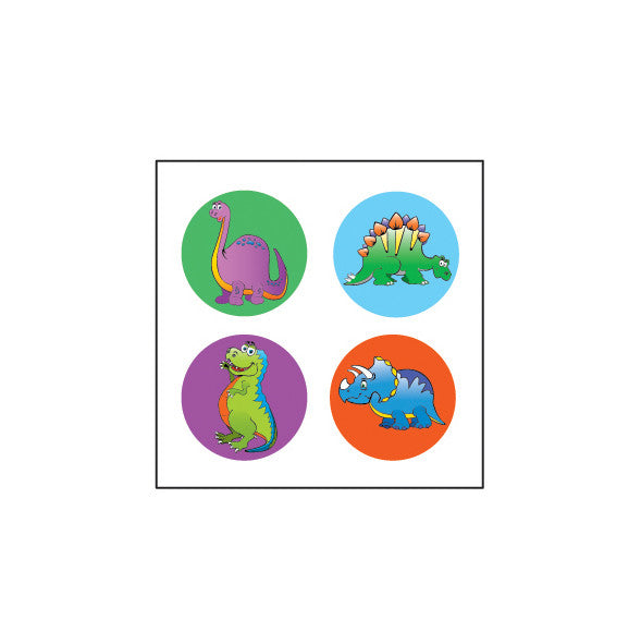 SHAPES ETC. Incentive Stickers - Dinosaur
