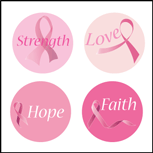 SHAPES ETC. Incentive Stickers - Awareness (Pack of 1728)