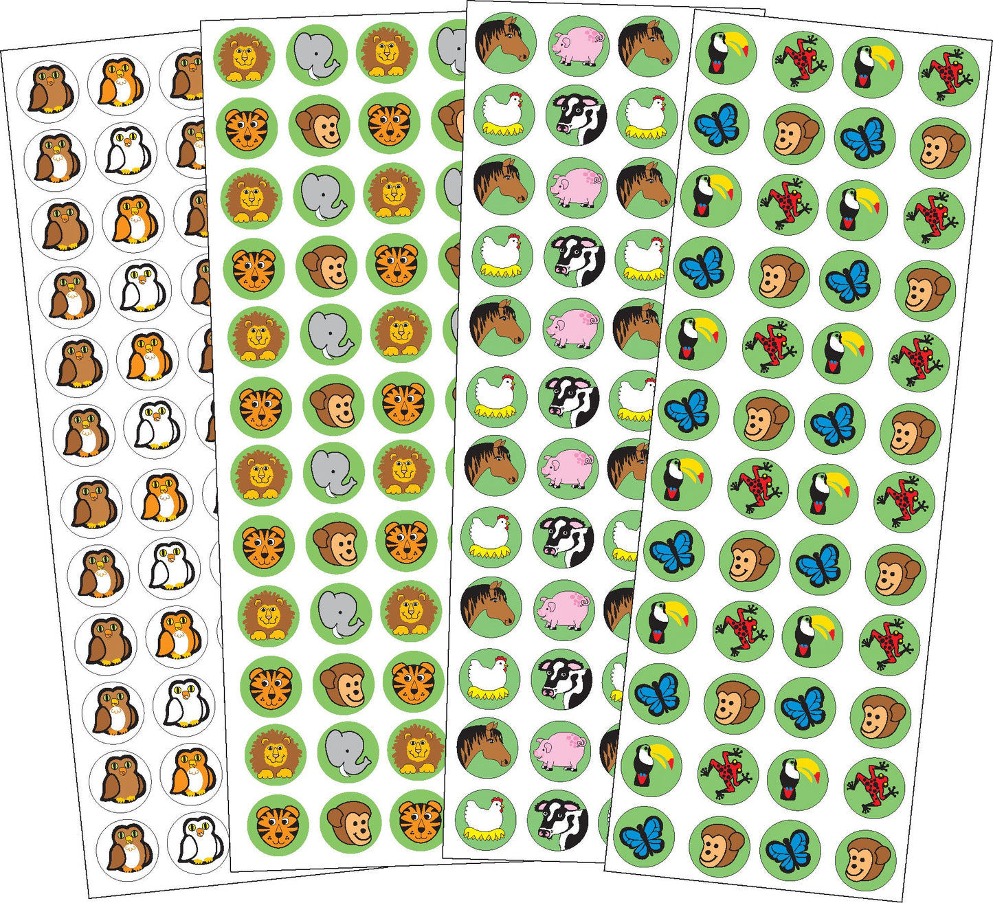 SHAPES ETC. Sticker Set -Animal